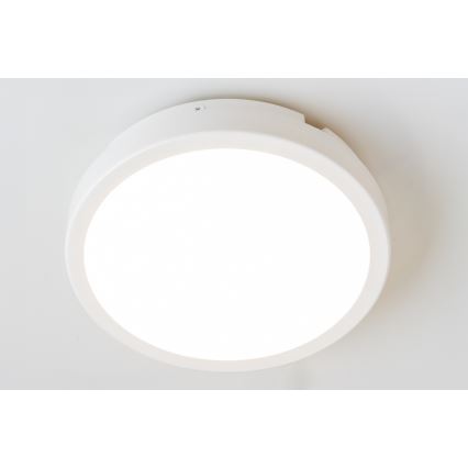 Brilagi - LED taklampa för badrum PERA LED/18W/230V diameter 22 cm IP65 vit