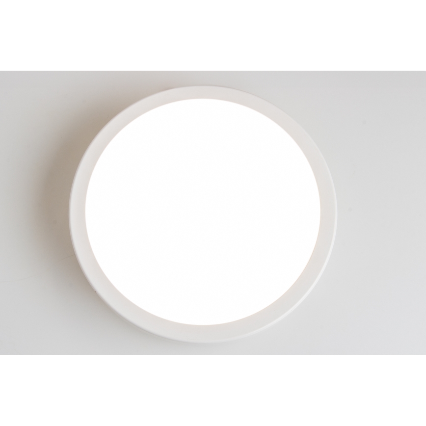 Brilagi - LED taklampa för badrum PERA LED/18W/230V diameter 22 cm IP65 vit