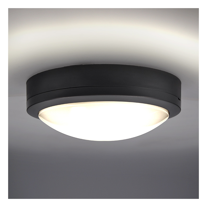 Brilagi - LED taklampa för utomhusbruk LED/20W/230V diameter 23 cm IP54 antracit