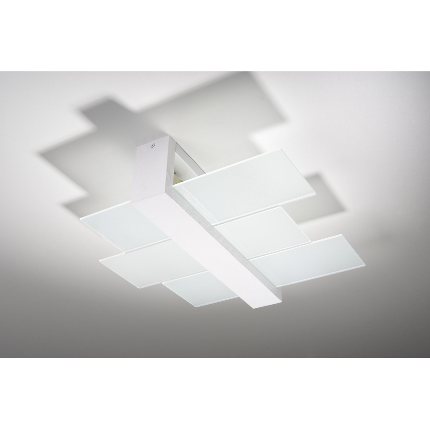 Brilagi -  LED taklampa HERA 2xE27/7,5W/230V vit