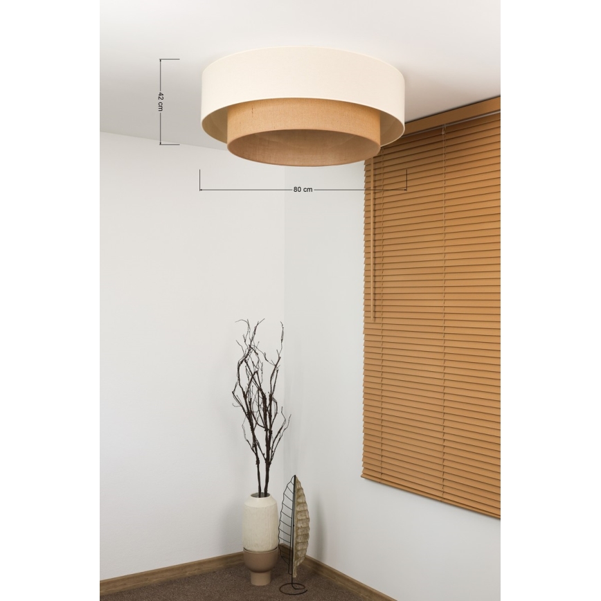 Brilagi - LED taklampa i boho-stil 3xE27/15W/230V Ø 80 cm