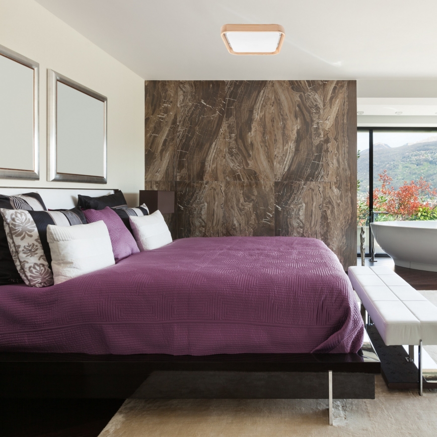 Brilagi - LED Dimbar taklampa MANAROLA CUBIC LED/24W/230V 3000-6500K tall + fjärrkontroll