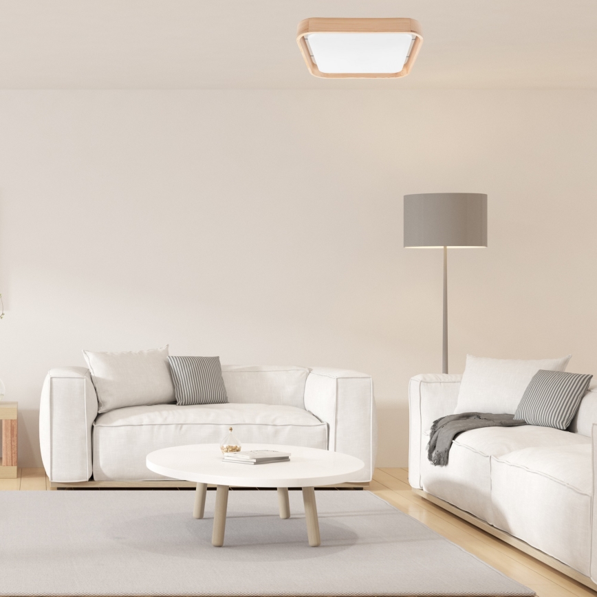 Brilagi - LED Dimbar taklampa MANAROLA CUBIC LED/24W/230V 3000-6500K tall + fjärrkontroll