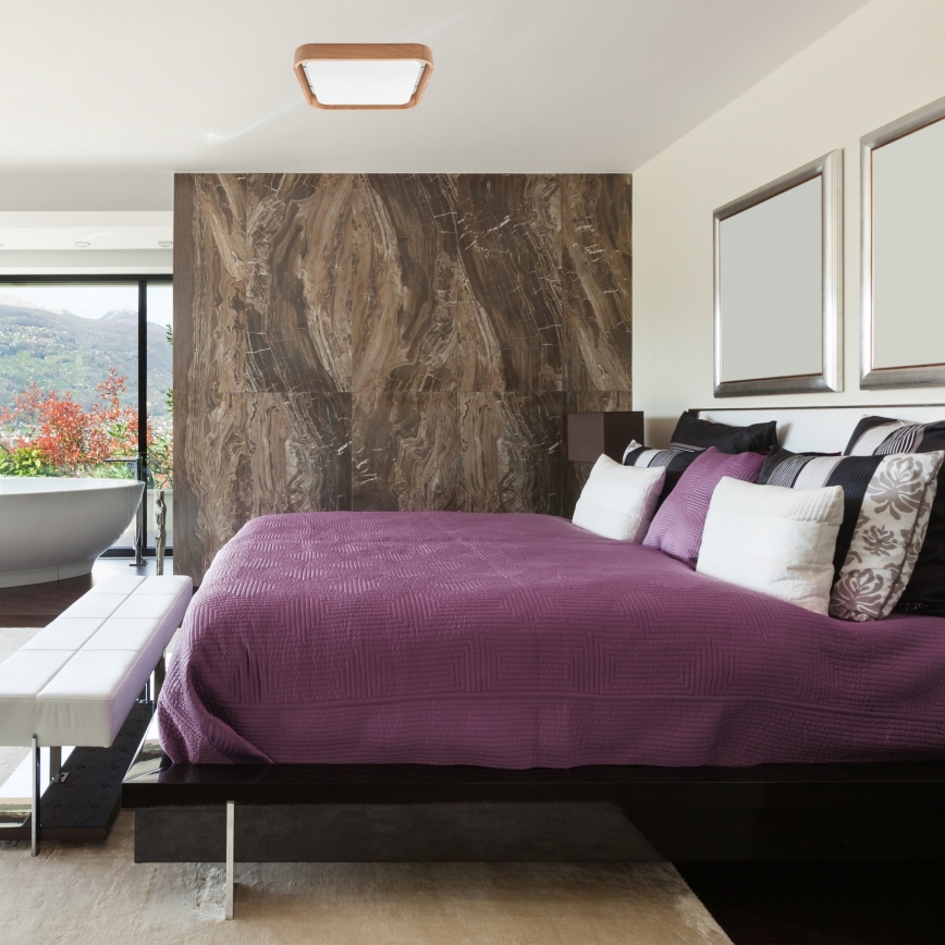 Brilagi - LED Dimbar taklampa MANAROLA CUBIC LED/24W/230V 3000-6500K ek + fjärrkontroll
