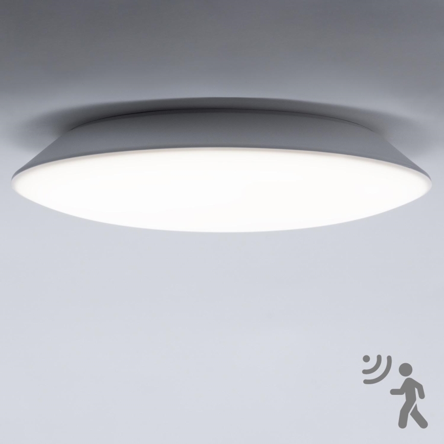 Brilagi - LED taklampa med sensor VESTAS LED/12W/230V 4000K IP54