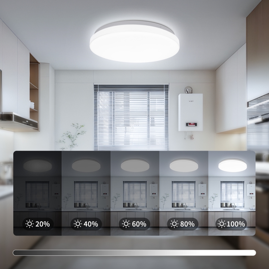 Brilagi - LED taklampa MILKY WAY LED/24W/230V 3000/4000/6500K Ø 38 cm