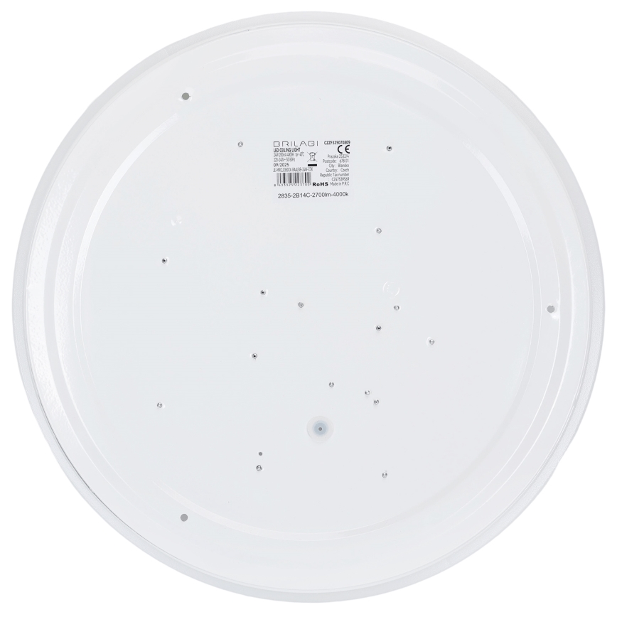 Brilagi - LED-taklampa MILKY WAY LED/24W/230V 4000K Ø 38 cm