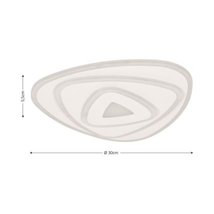 Brilagi - LED Dimbar taklampa MODERN MINI LED/45W/230V 3000/4000/6000K 30x30 cm + fjärrkontroll