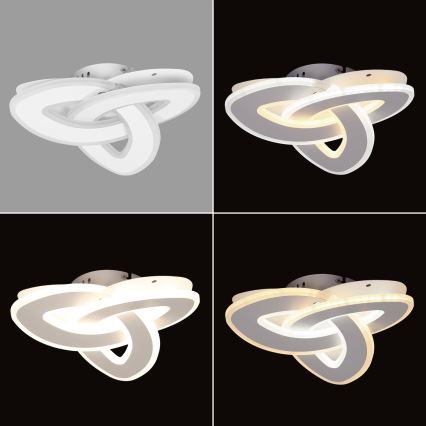 Brilagi - LED Dimbar taklampa MODERN MINI LED/49W/230V 3000/4000/6000K 30x30 cm + fjärrkontroll