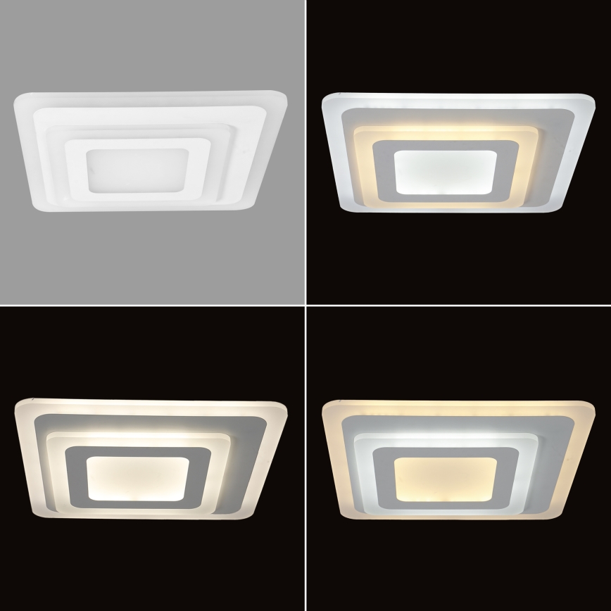 Brilagi - LED Dimbar taklampa MODERN MINI LED/65W/230V 3000/4000/6000K 37x37 cm + fjärrkontroll