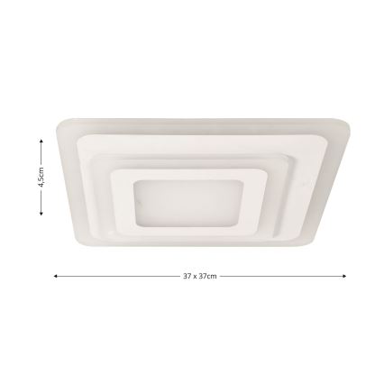 Brilagi - LED Dimbar taklampa MODERN MINI LED/65W/230V 3000/4000/6000K 37x37 cm + fjärrkontroll