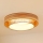 Brilagi - LED Taklampa MONTANA BOHO LED/26W/230V Ø 60 cm brun