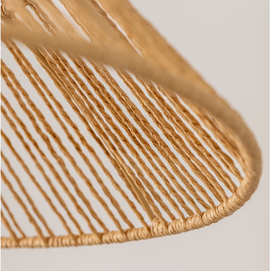 Brilagi - LED-taklampa på kabel CERIA BOHO 1xE27/40W/230V Ø 70 cm brun