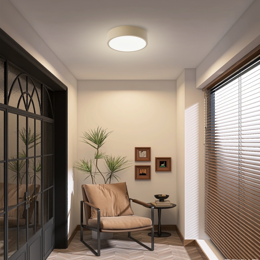 Brilagi - LED takarmatur POOL LED/18W/230V 3000/4500/6000K Ø 20 cm beige