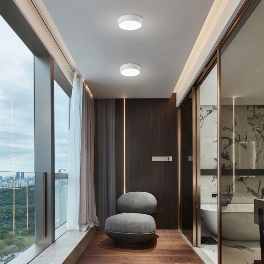 Brilagi - LED-taklampa POOL LED/18W/230V 3000/4500/6000K Ø 20 cm vit