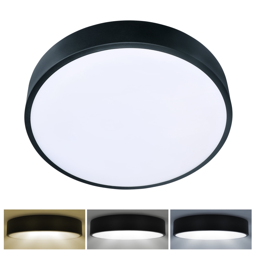 Brilagi - LED taklampa POOL LED/36W/230V 3000/4000/6000K diameter 30 cm svart