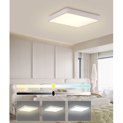 Brilagi - LED taklampa POOL LED/36W/230V 3000/4500/6000K 40x40 cm vit