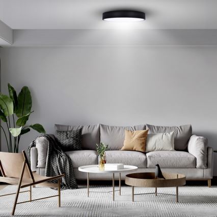 Brilagi - LED taklampa POOL LED/48W/230V 3000/4500/6000K Ø 40 cm svart