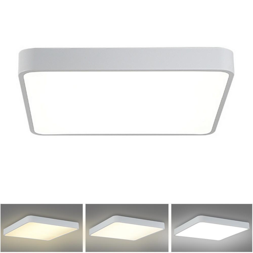 Brilagi - LED Taklampa POOL SQUARE LED/36W/230V 3000/4500/6000K 40x40 cm vit