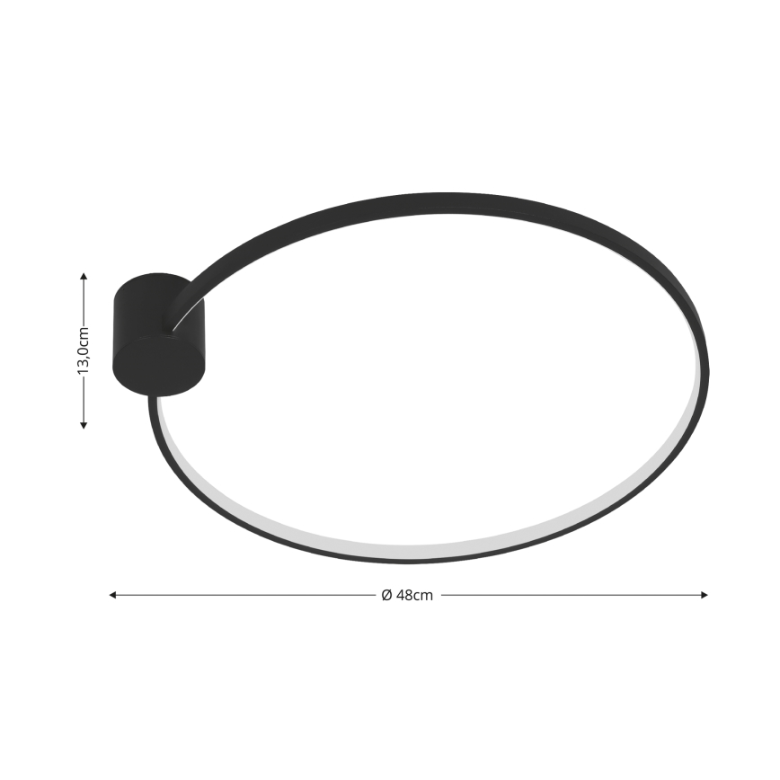 Brilagi - LED taklampa RINGO LED/18W/230V