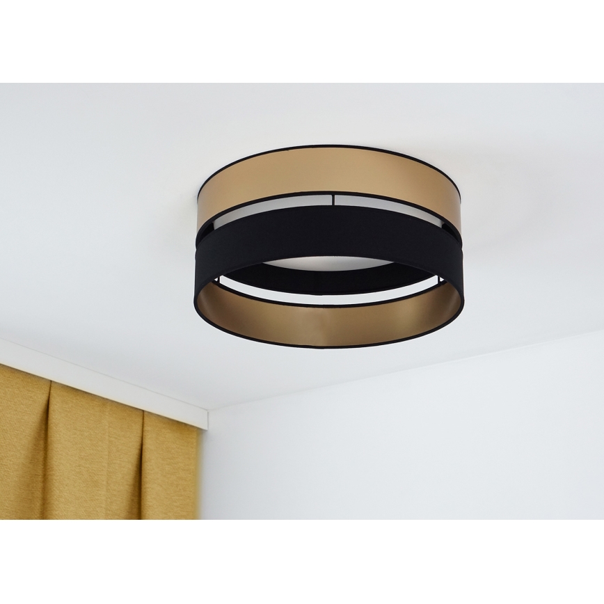 Brilagi - LED taklampa ROYAL LED/24W/230V diameter 45 cm svart/guld