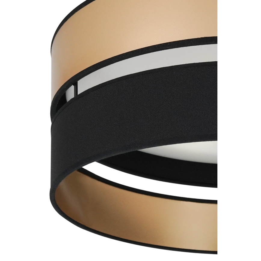Brilagi - LED taklampa ROYAL LED/24W/230V diameter 45 cm svart/guld