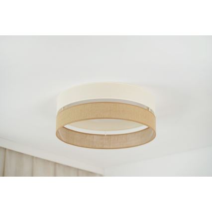 Brilagi - LED taklampa ROYAL YUTE LED/24W/230V diameter 45 cm beige/grädde
