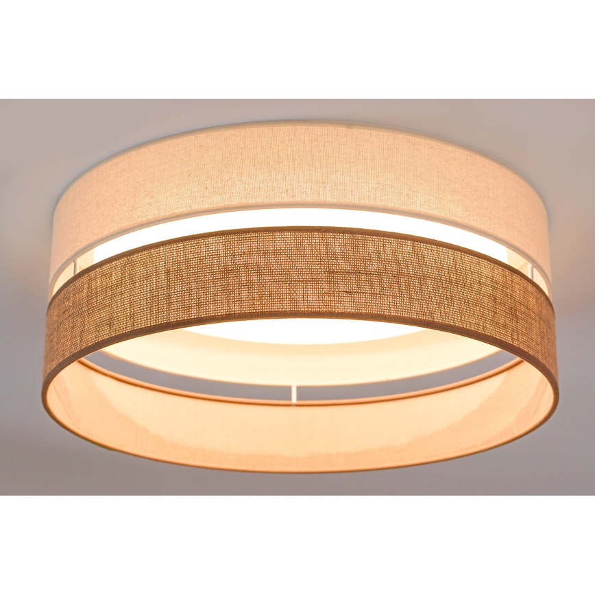 Brilagi - LED taklampa ROYAL YUTE LED/24W/230V diameter 45 cm beige/grädde