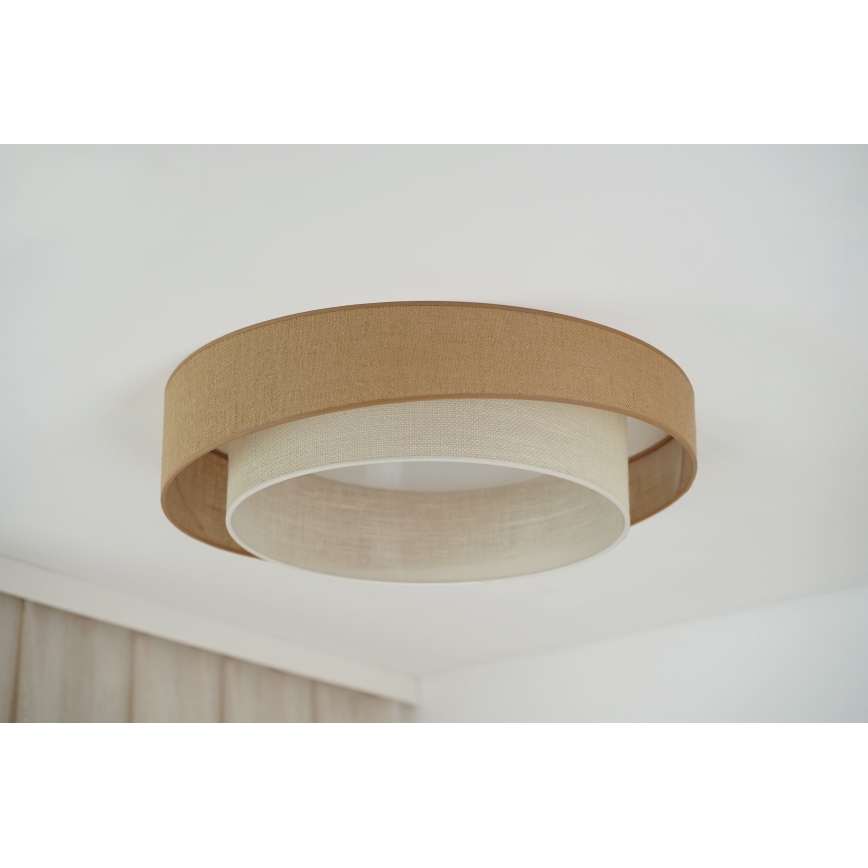 Brilagi - LED taklampa SHINE LED/24W/230V diameter 60 cm beige/grädde
