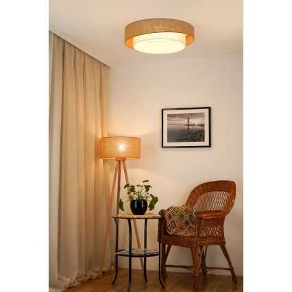 Brilagi - LED taklampa SHINE LED/24W/230V diameter 60 cm beige/grädde