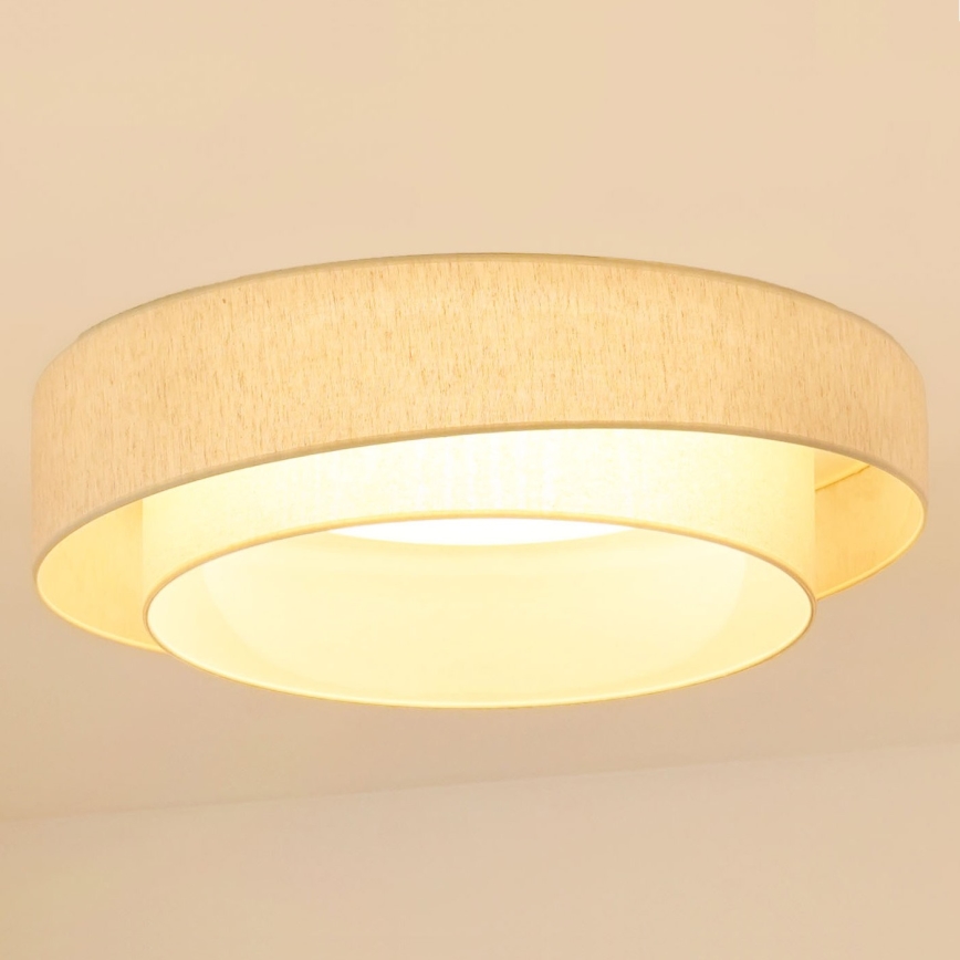 Brilagi - LED taklampa SHINE LED/26W/230V diameter 60 cm grädde