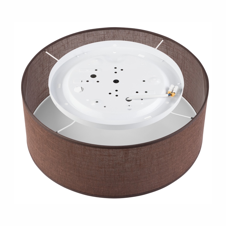 Brilagi - LED taklampa SIRIJA LED/12W/230V diameter 35 cm brun