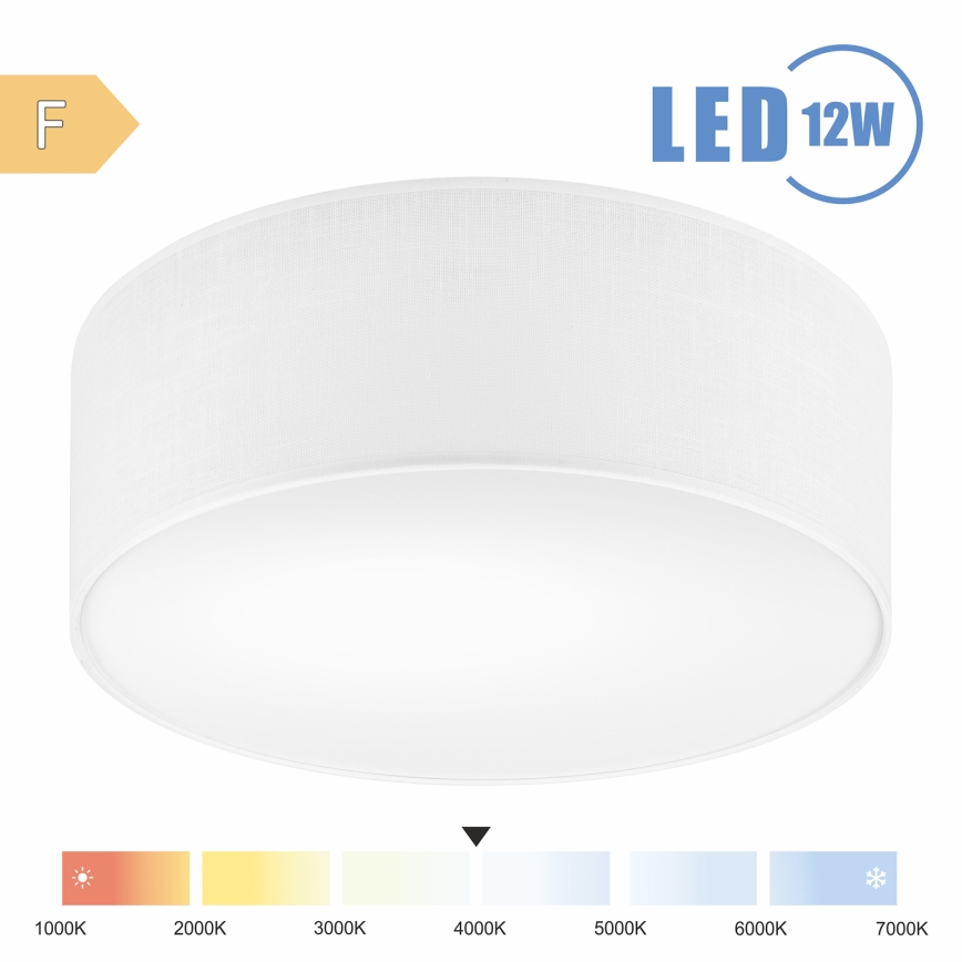 Brilagi - LED taklampa SIRIJA LED/12W/230V diameter 35 cm vit