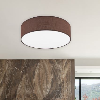 Brilagi - LED taklampa SIRIJA LED/24W/230V diameter 45 cm brun