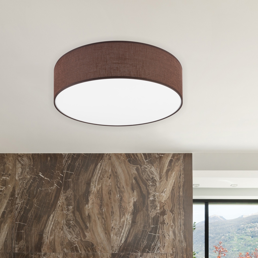 Brilagi - LED taklampa SIRIJA LED/24W/230V diameter 45 cm brun