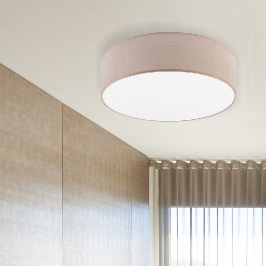 Brilagi - LED taklampa SIRIJA LED/36W/230V diameter 45 cm beige