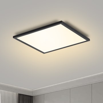 Brilagi - LED taklampa SLIMFRAME LED/25W/230V 30x30 cm svart