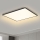 Brilagi - LED taklampa SLIMFRAME LED/58W/230V 60x60 cm svart