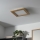 Brilagi - LED taklampa SLIMFRAME WOOD LED/25W/230V 34x34 cm brun