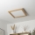 Brilagi - LED taklampa SLIMFRAME WOOD LED/36W/230V 49,5x49,5 cm brun