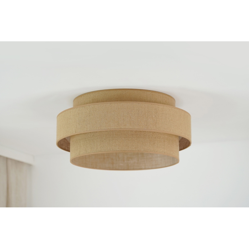 Brilagi - LED taklampa SPACE YUTE LED/12W/230V diameter 50 cm 3000K/4000K/6400K beige