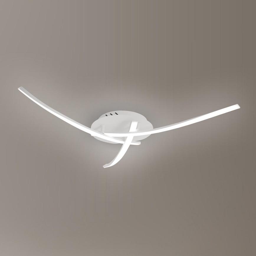 Brilagi - LED taklampa STRIPES LED/24W/230V vit