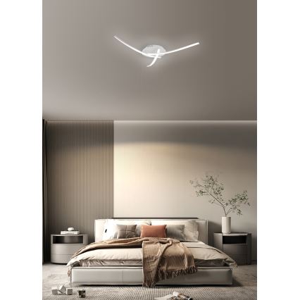 Brilagi - LED taklampa STRIPES LED/24W/230V vit
