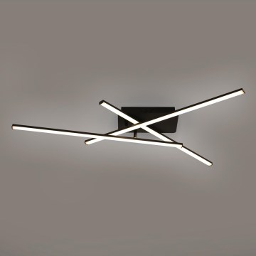 Brilagi - LED taklampa STRIPES LED/30W/230V 51x78 cm svart