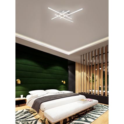 Brilagi - LED taklampa STRIPES LED/37W/230V vit