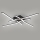 Brilagi - LED taklampa STRIPES LED/38W/230V svart