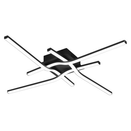 Brilagi - LED taklampa STRIPES LED/38W/230V svart