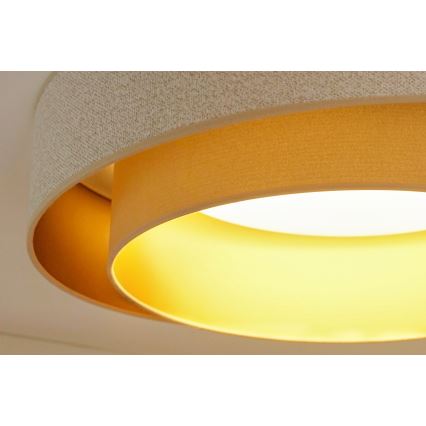 Brilagi - LED taklampa VEGAS SHINE LED/24W/230V diameter 60 cm beige/grädde
