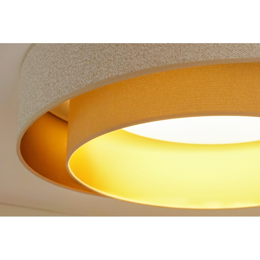 Brilagi - LED taklampa VEGAS SHINE LED/24W/230V diameter 60 cm beige/grädde