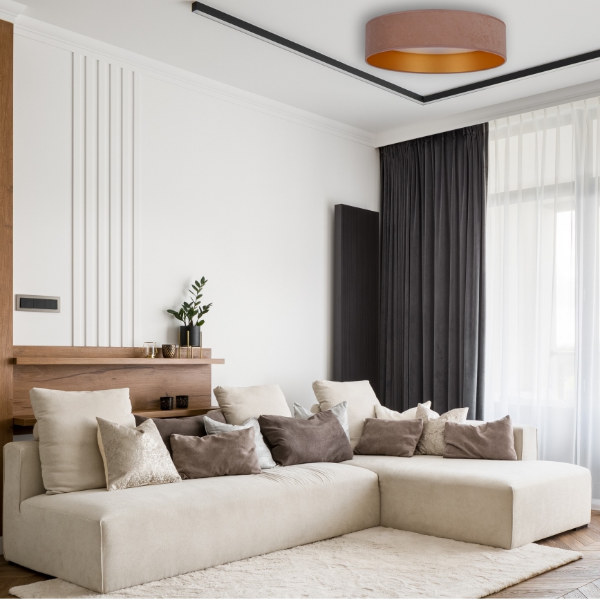 Brilagi - LED Taklampa  VELVET LED/24W/230V 3000/4000/6400K beige/guld